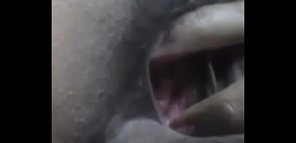  Indian Gf showing her hairy pussy